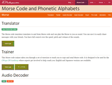Tablet Screenshot of morsecode.scphillips.com